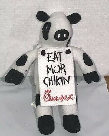 chick fil a cow plush