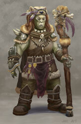 Orc shaman by firstnull-d5bz2kk