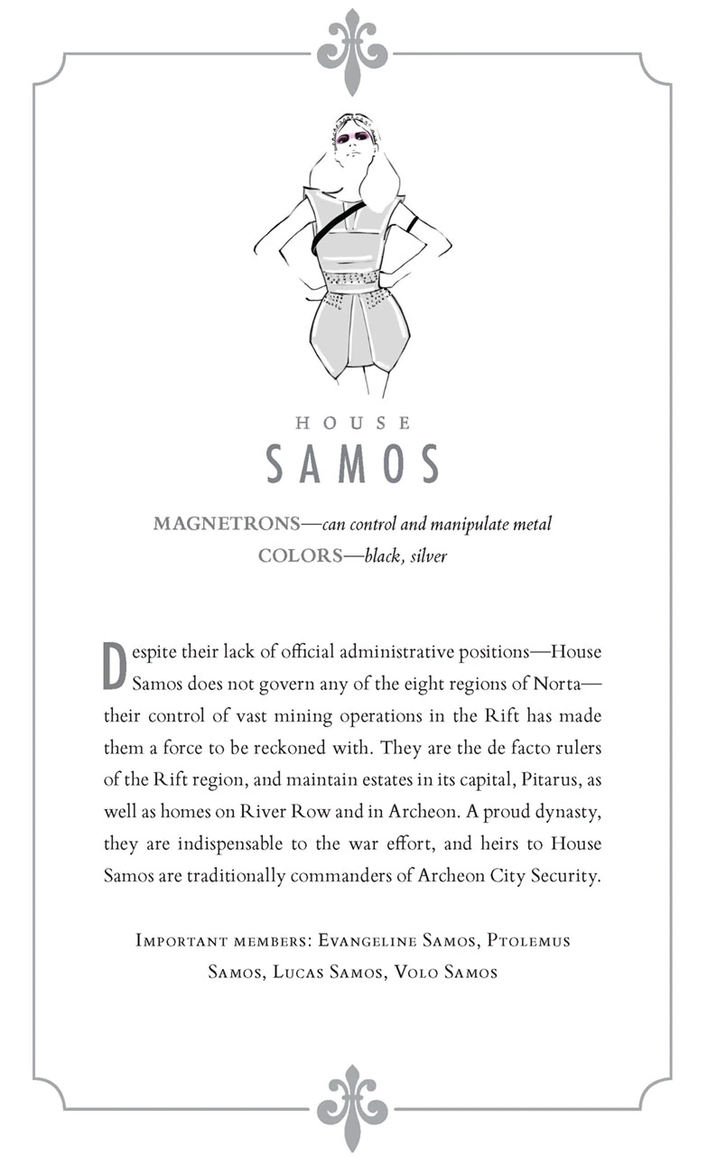 House Samos | Red Queen Wiki | Fandom