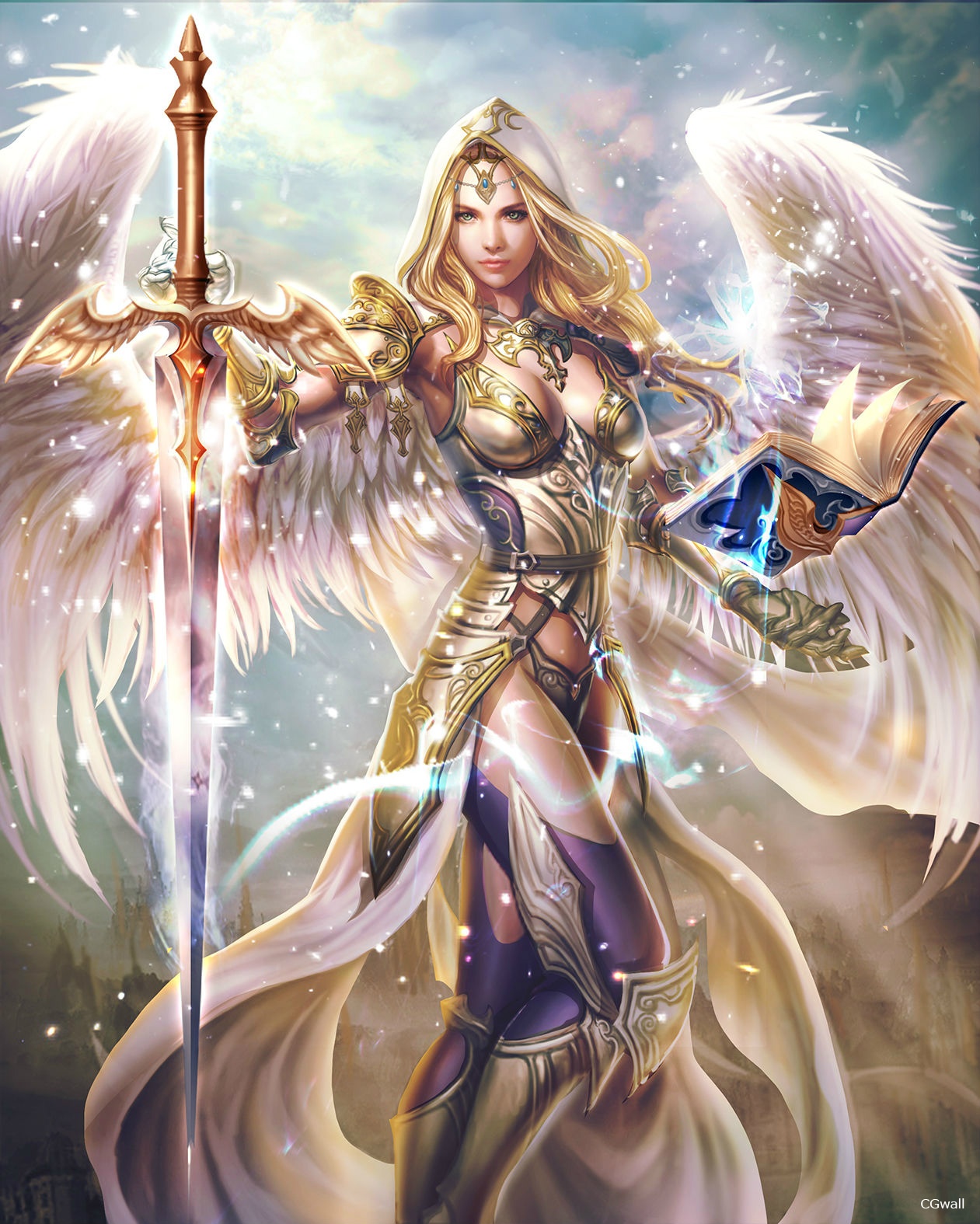 Anime Angelic Armor