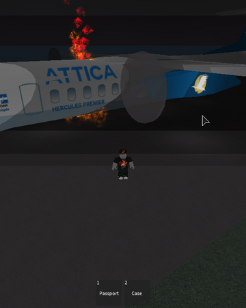 Air Attica Flight 257 The Roblox Airline Industry Wiki Fandom - fallout 3 case roblox