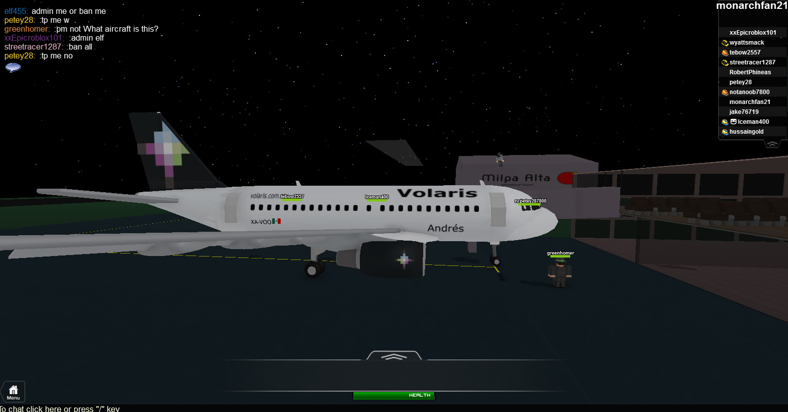 Roblox Flight Line