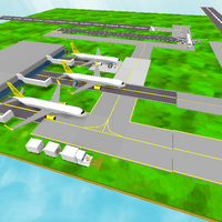 Northridge B345t1n355 Int L Airport The Roblox Airline Industry Wiki Fandom - roblox regional airport