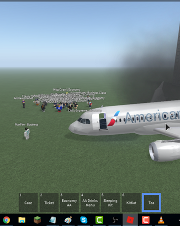 American Airlines Roblox Application