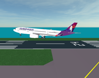 Hawaiian Airlines The Roblox Airline Industry Wiki Fandom - how to make a logo for your roblox airline