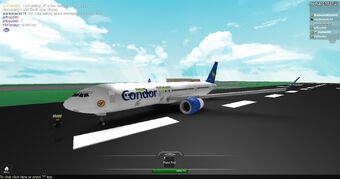 Condor Robloxia The Roblox Airline Industry Wiki Fandom - 767 roblox