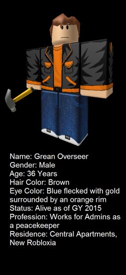 Grean Overseer The Roblox Code Wiki Fandom Powered By Wikia - roblox us army wiki fandom powered by wikia