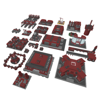 Dystopian Building Pack The Conquerors Wiki Fandom - the conquerors 3 roblox skins