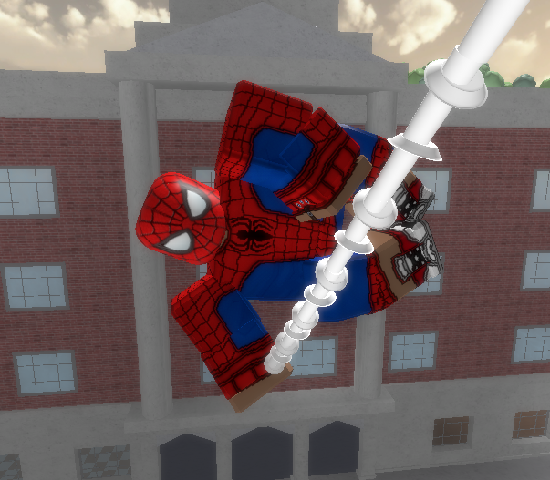 Spider Man Vintage Costume The Roblox Marvel Omniverse Wiki Fandom - how to make miles morales spider man in roblox superhero