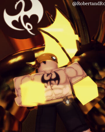 Iron Fist The Roblox Marvel Omniverse Wiki Fandom - golden wings another verse roblox