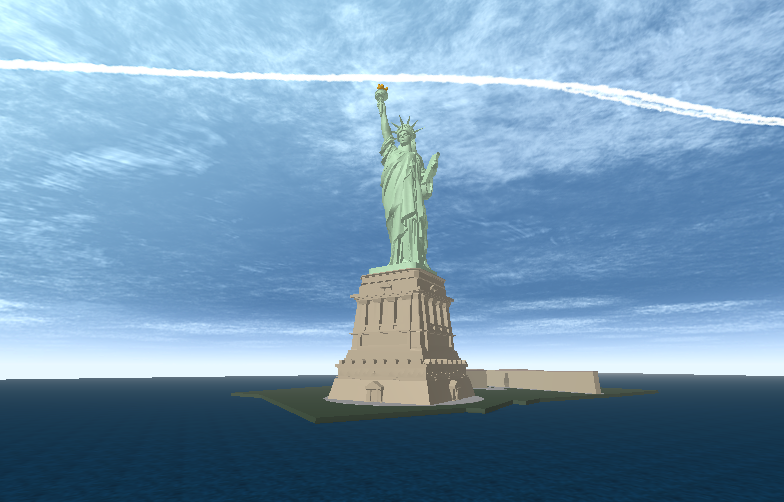 Liberty Island The Roblox Marvel Omniverse Wiki Fandom - roblox statue of liberty