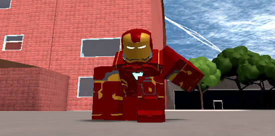 Mark 50 The Roblox Marvel Omniverse Wiki Fandom - roblox iron man fight