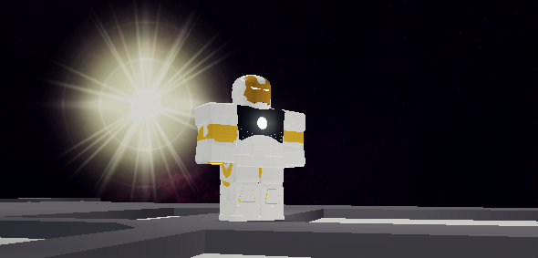 Starboost Armor The Roblox Marvel Omniverse Wiki Fandom - yellow astronaut suit roblox