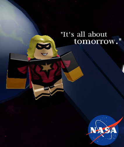 Miss Marvel The Roblox Marvel Omniverse Wiki Fandom - galaxy heroes wiki roblox