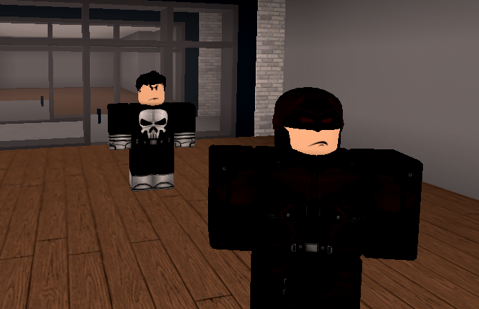 Daredevil Vs Punisher The Roblox Marvel Omniverse Wiki Fandom - amazing frank plane roblox