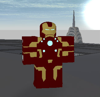 Mark Xlv Iron Man The Roblox Marvel Omniverse Wiki Fandom - roblox iron man fight