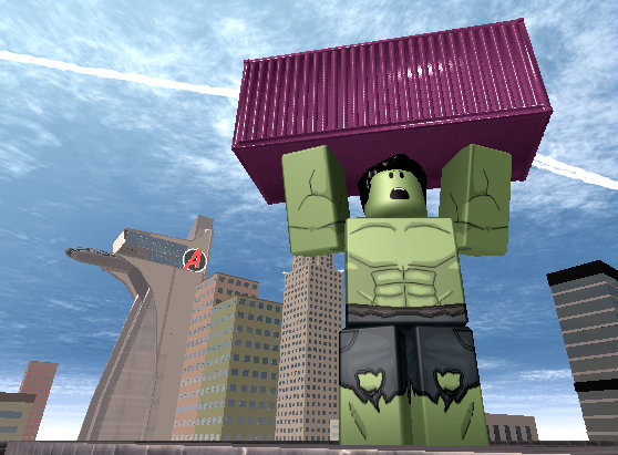 hulk vs roblox