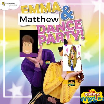 Emma Matthew Dance Party The Roblox Wiggles Wiki Fandom - dance party o roblox