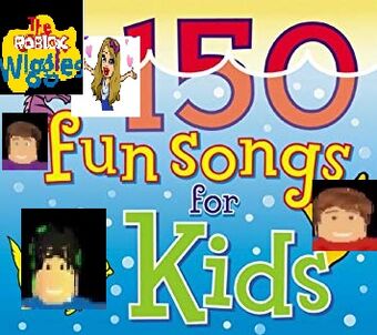 150 Fun Songs For Kids The Roblox Wiggles Wiki Fandom - put a banana in your ear roblox