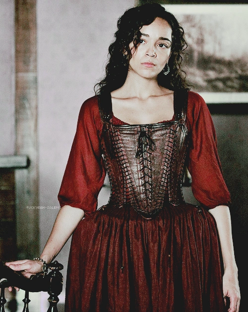 Image Tituba red dress still S1.png The Salem Wiki FANDOM powered