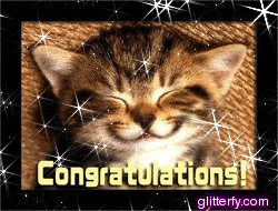 Image result for congratulations images with cats