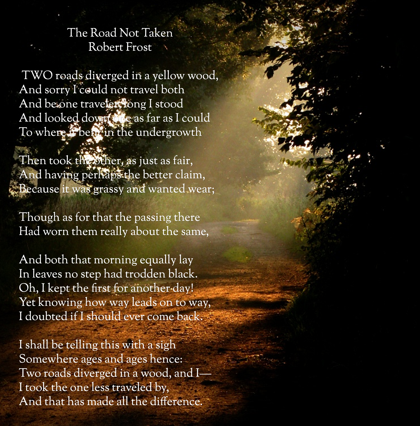 Image - The-road-less-traveled-Robert-Frost.png | The ...