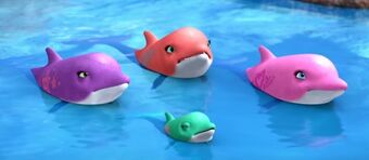 barbie gemstone dolphins