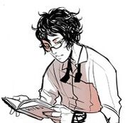James reading