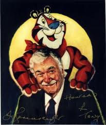 Thurl Ravenscroft and Tony the Tiger