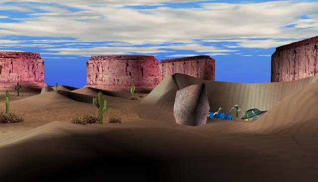 empty desert world sims 3