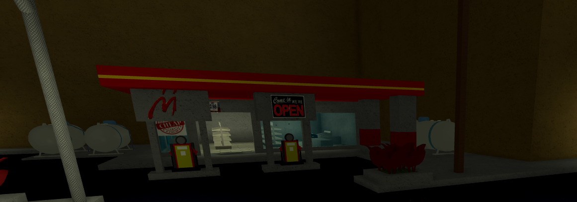 Gas Station The Streets Roblox Wiki Fandom Powered By Wikia - 