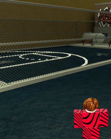 Basketball Court The Streets Roblox Wiki Fandom - roblox court game