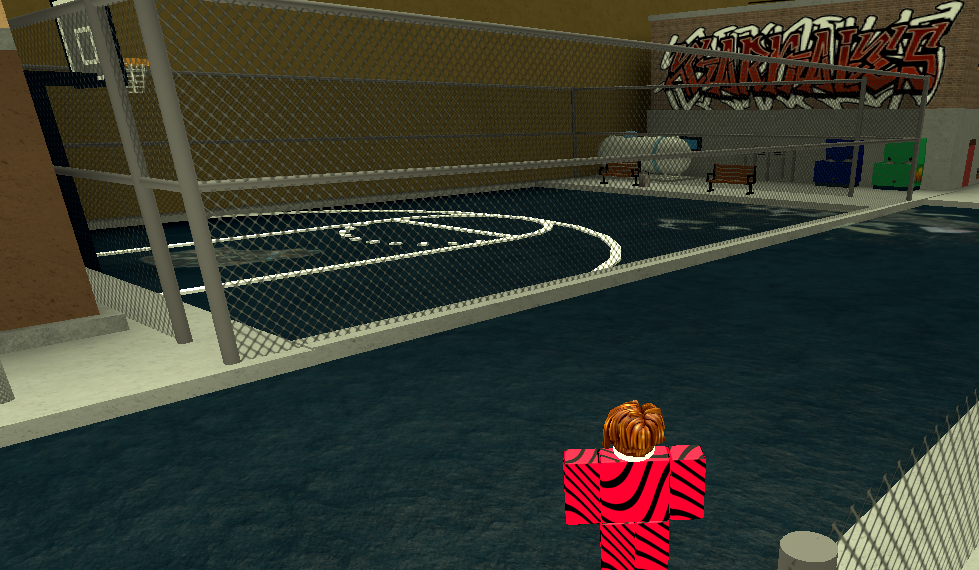 Basketball Court The Streets Roblox Wiki Fandom - the roblox court