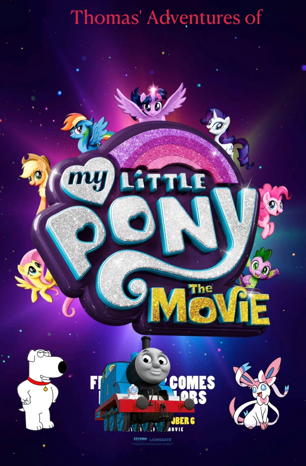 my little pony and thomas and friends