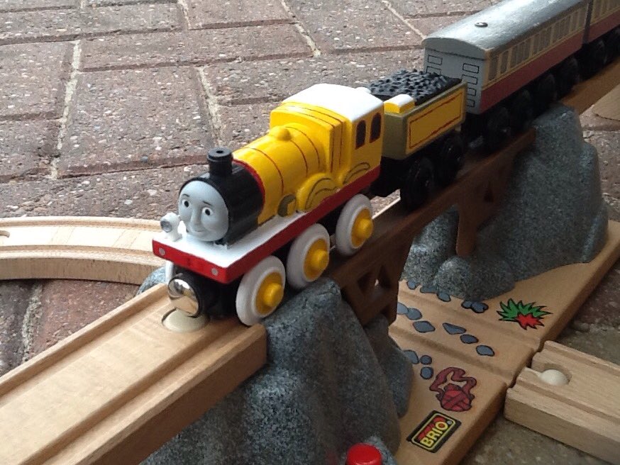 wooden railway molly