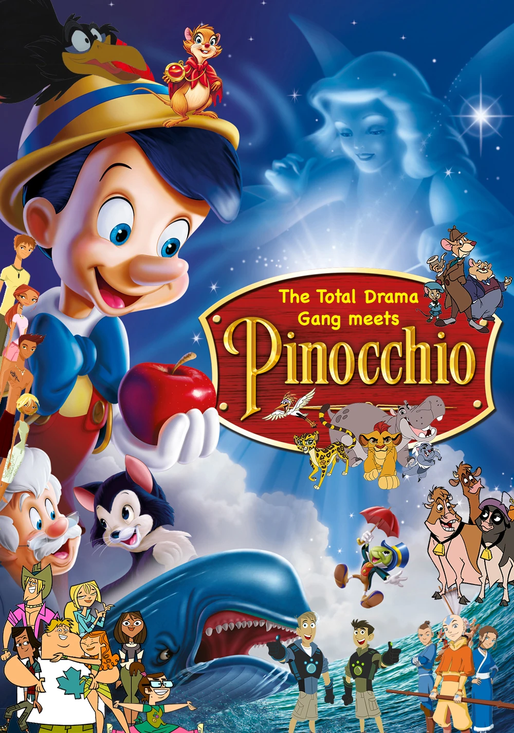 The Total Drama Gang meets Pinocchio | The Total Drama Gang's