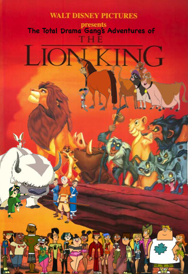 The Total Drama Gang S Adventures Of The Lion King The