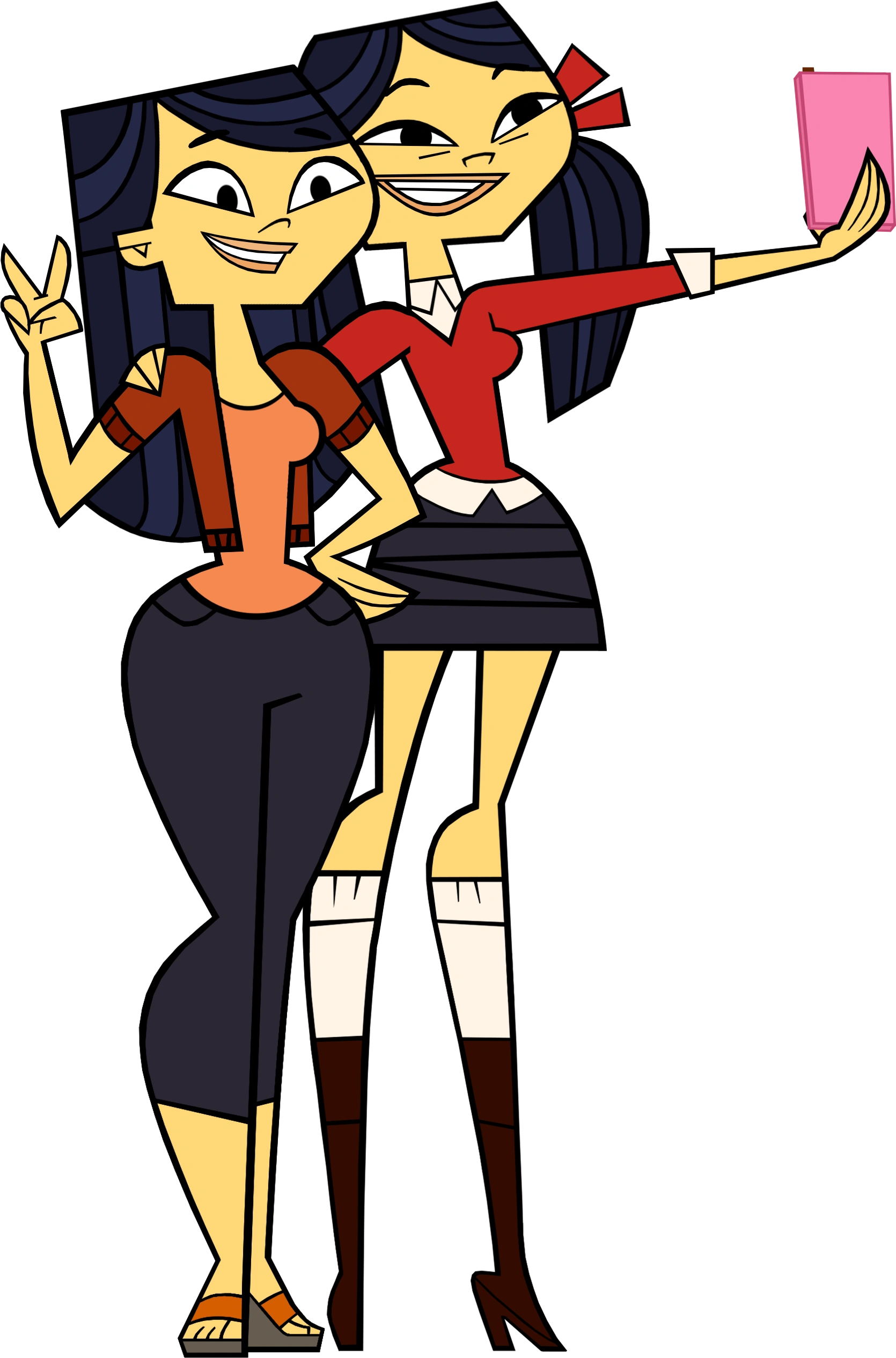 Emma and Kitty | The Total Drama Gang's Adventures series Wikia | Fandom