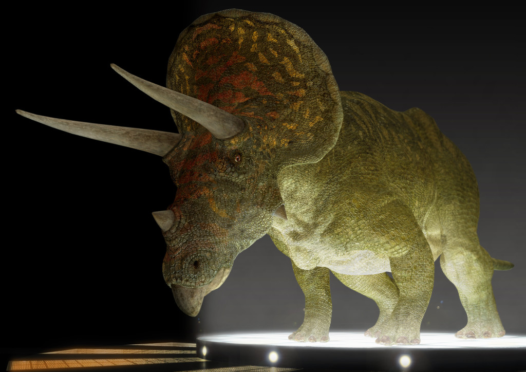 the last dinosaur triceratops