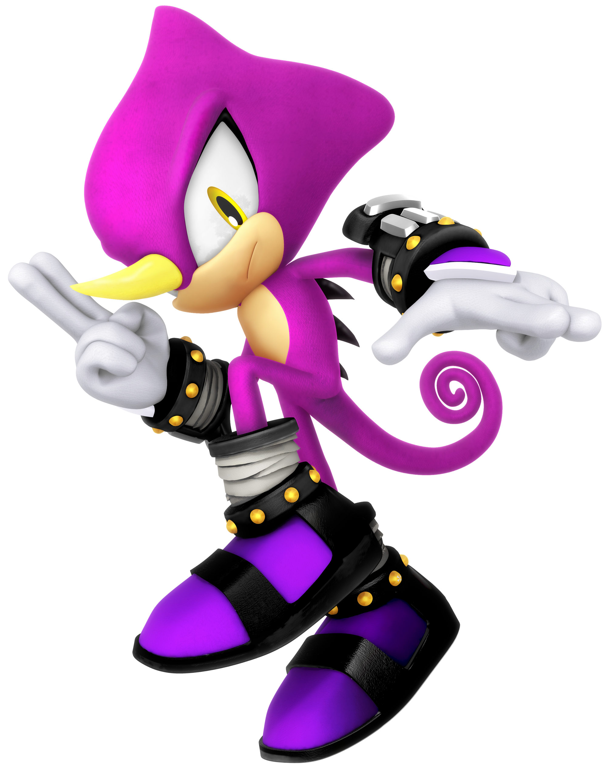 Espio the Chameleon | The Ultimate Crossover Wiki | Fandom