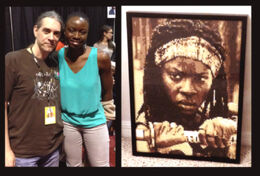 DANAI and I with art 2
