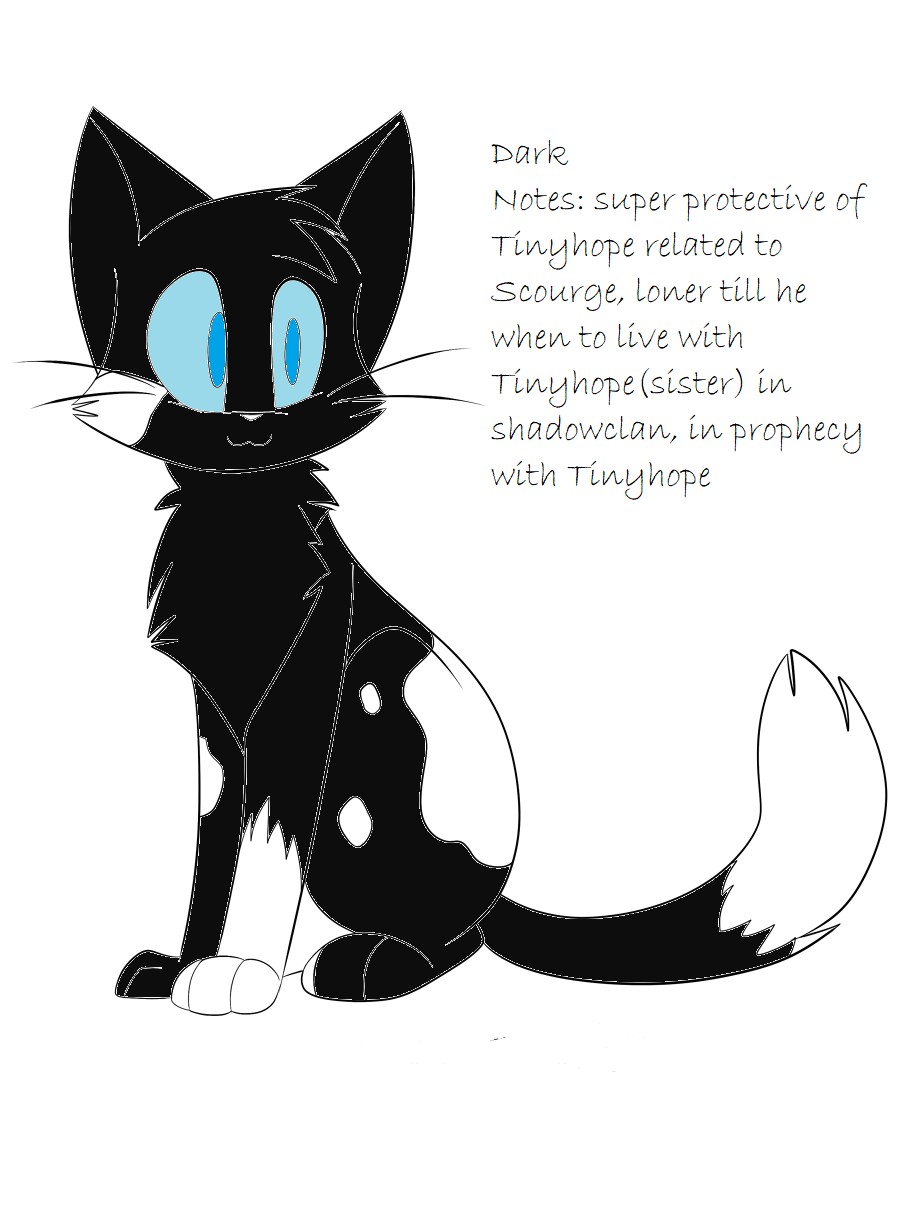 Dark The Loner In Shadowclan The Warrior Cat Roleplay Wiki Fandom