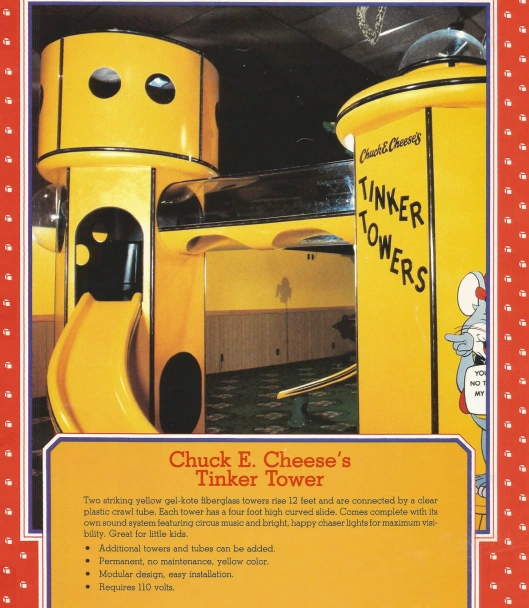 Chuck E. Cheese's Tinker Towers The World of Anything Fiction Wikia