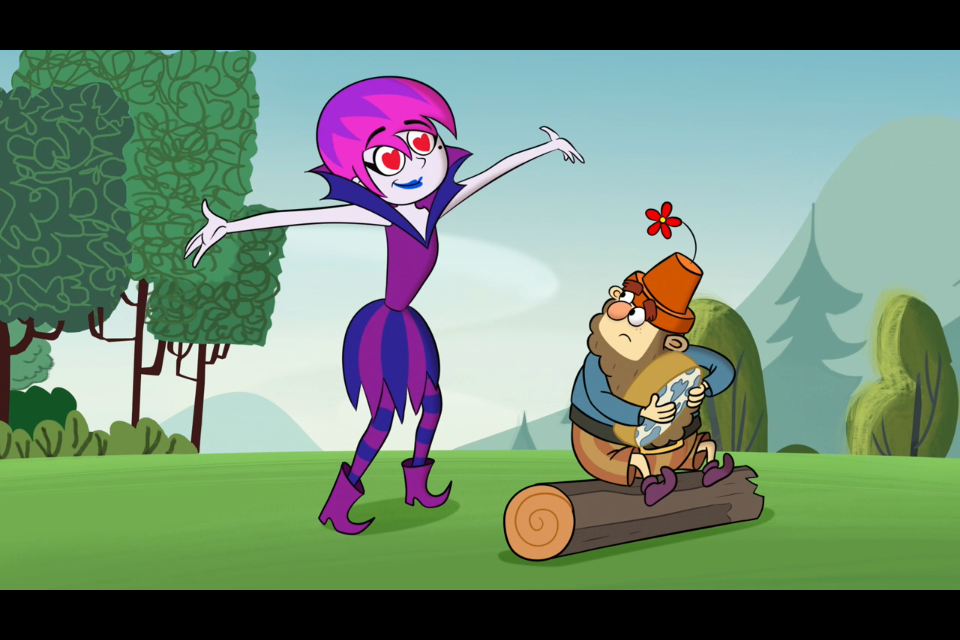 Image S1e03a Hildy Tries To Get The Love Stone From Grumpy 23png The 7d Wiki Fandom 