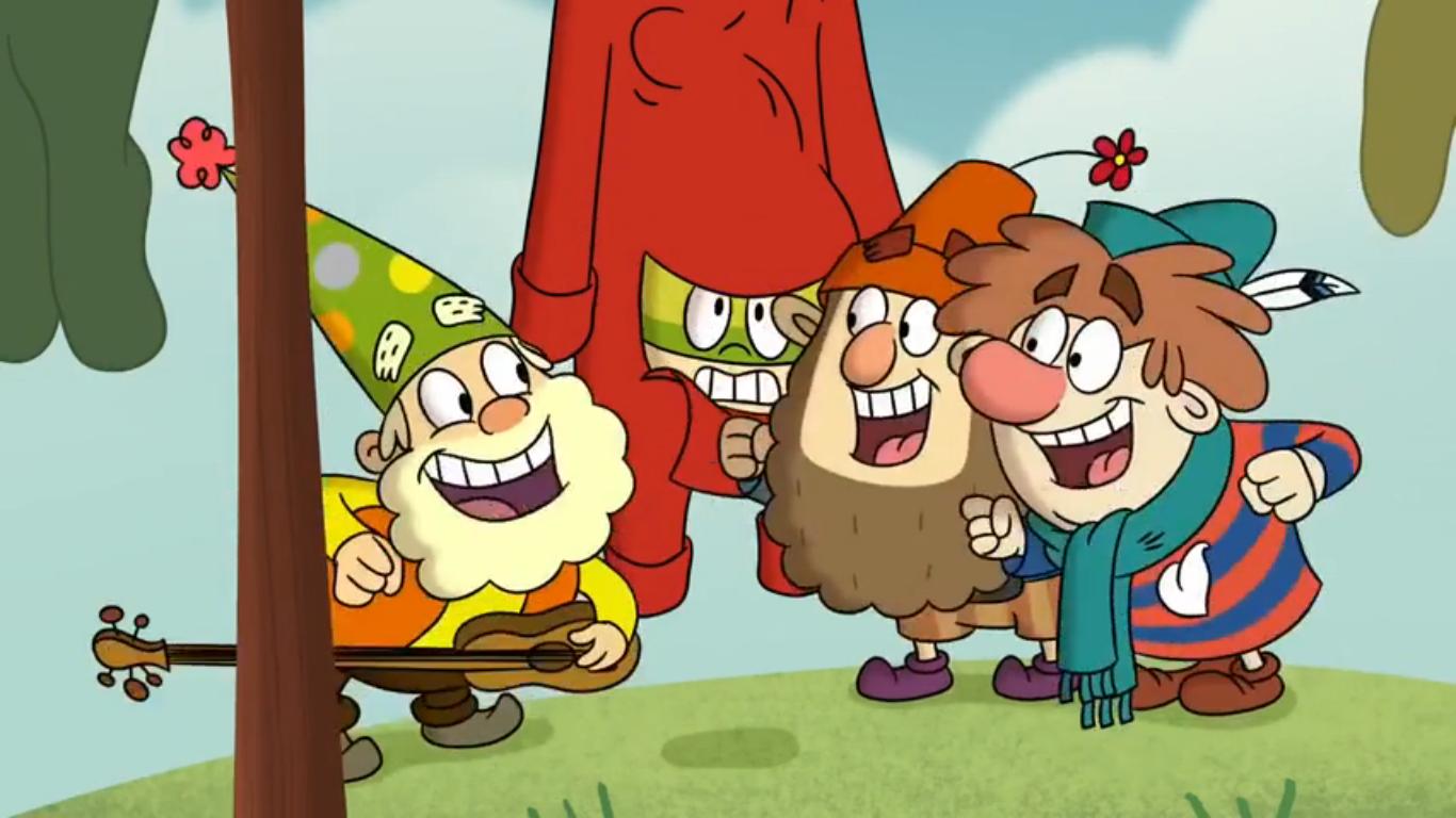 Image S01e04b Happy Grumpy And Sneezy Tells Bashful They Win When They Play The 7d Wiki 