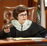 Judge Trudy Character The Amanda Show Wiki Fandom - judge judy court roblox