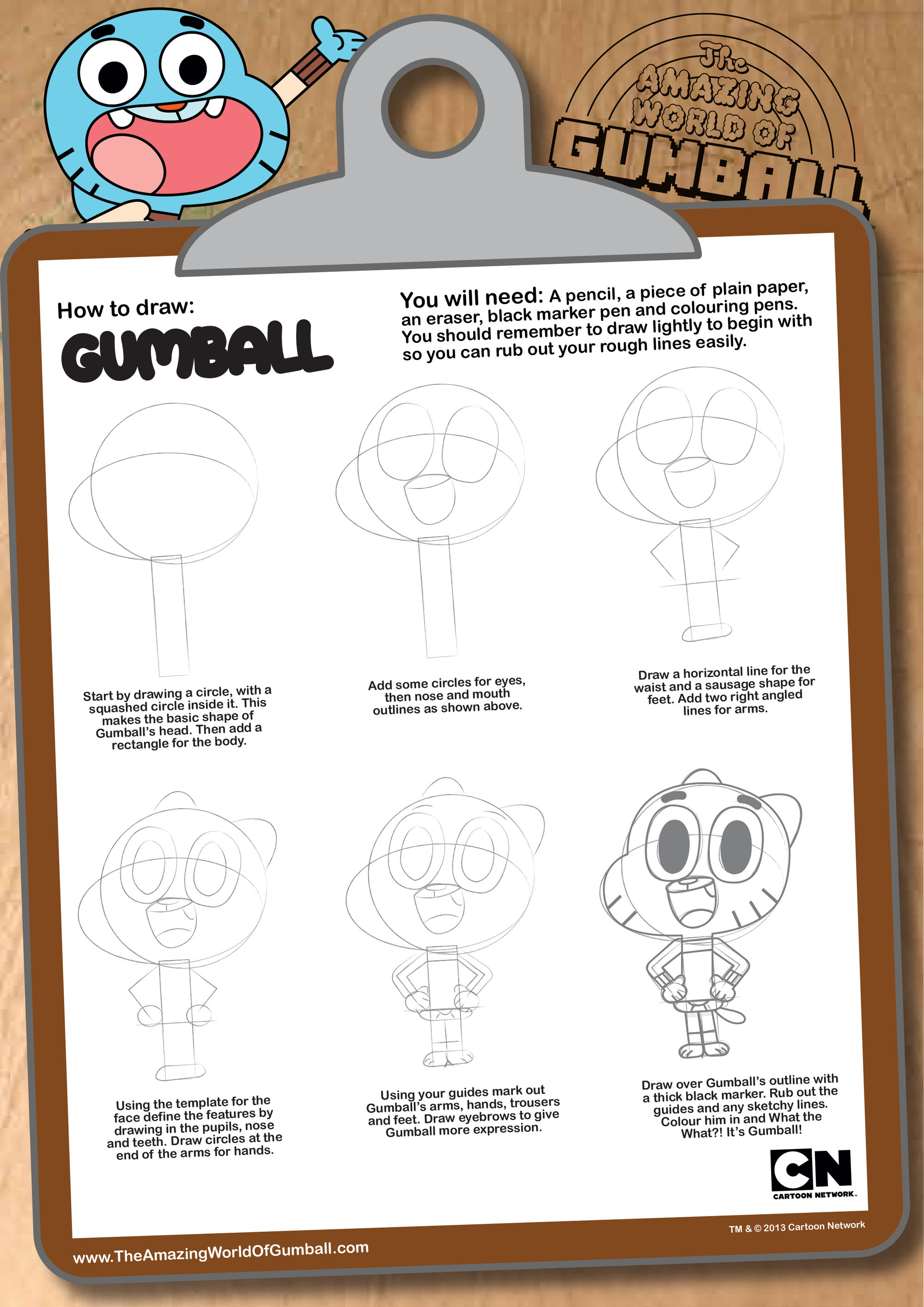 How To Draw Cute Amazing World Of Gumball Images and Photos finder