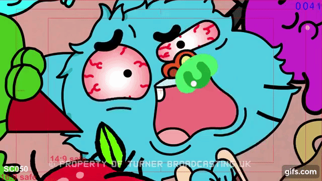 image gumball the babysitter gif the amazing world of how to be an amazing babysitter