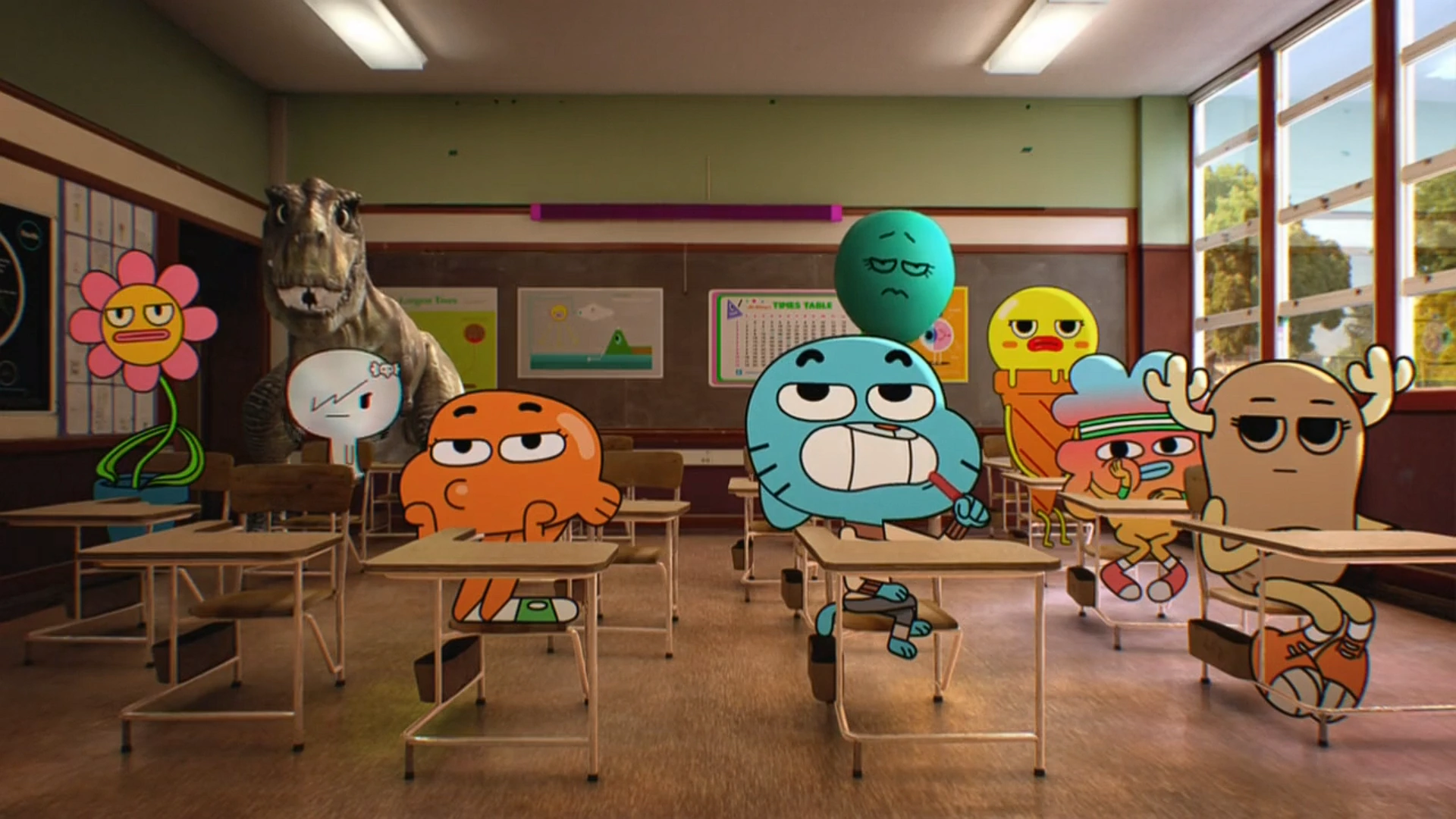 Image - Mr. Small's Class.png | The Amazing World of Gumball Wiki ...