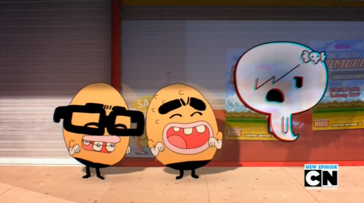 Image - S02E32EggheadsLaughing.png | The Amazing World of Gumball Wiki ...